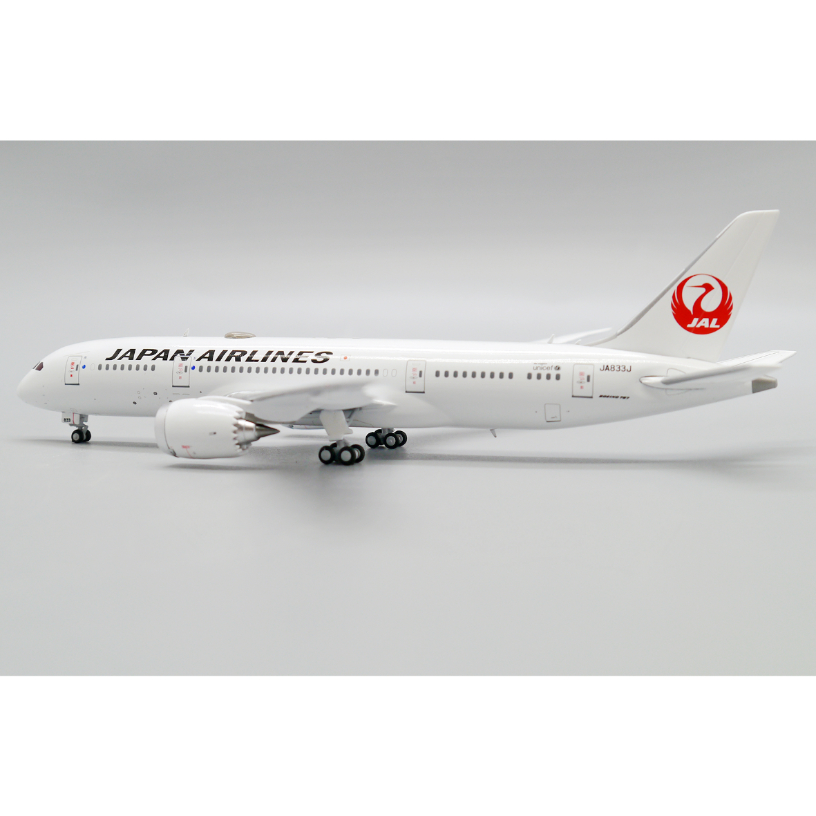 JAL 787-8 日本航空 JA833J JC 1:400 非売品・新商品情報】1/400 787-8 JAL JA833J | ひこーきちゃん模型専門店