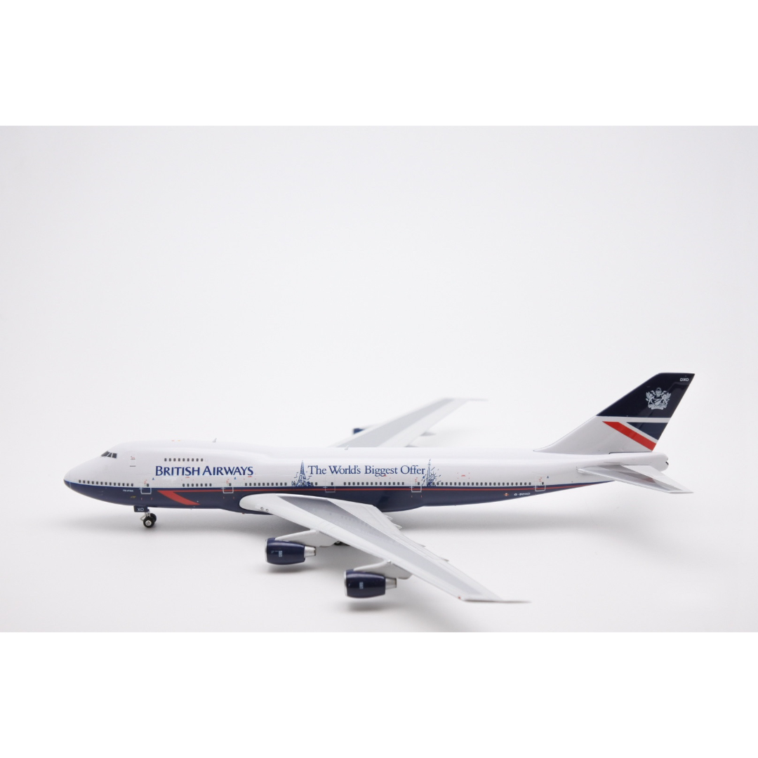 ブリティッシュエアウェイズ B747-400 1/400 G-BYGC British Airways BOAC retro Boeing 747-400 G-BYGC Phoenix die