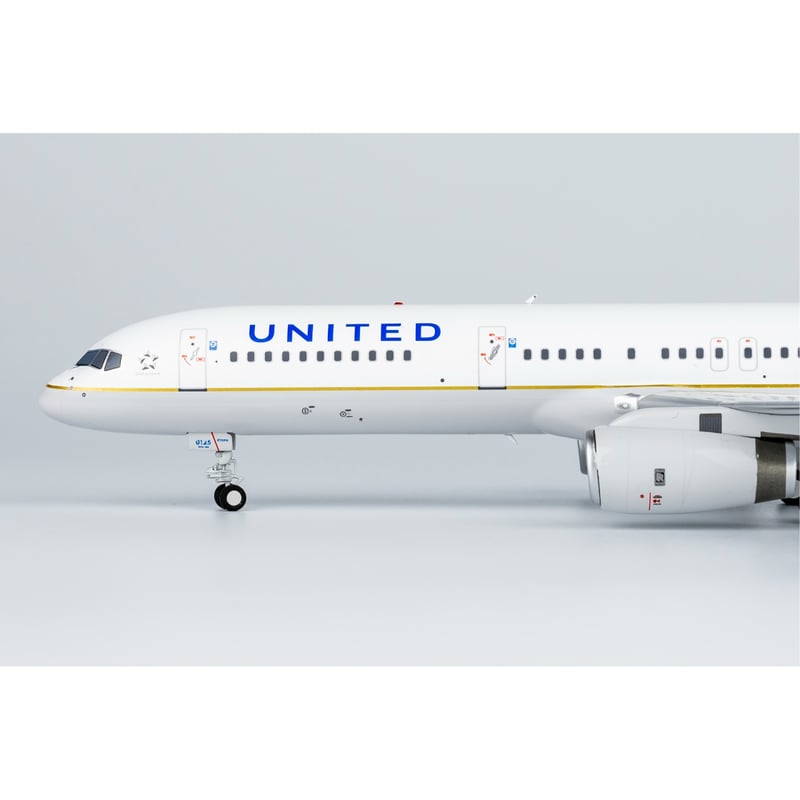 1/200 ダイキャスト　ユナイテッド航空　ボーイング757 1/200 757-200/w ユナイテッド航空「旧塗装」 N12125 金属