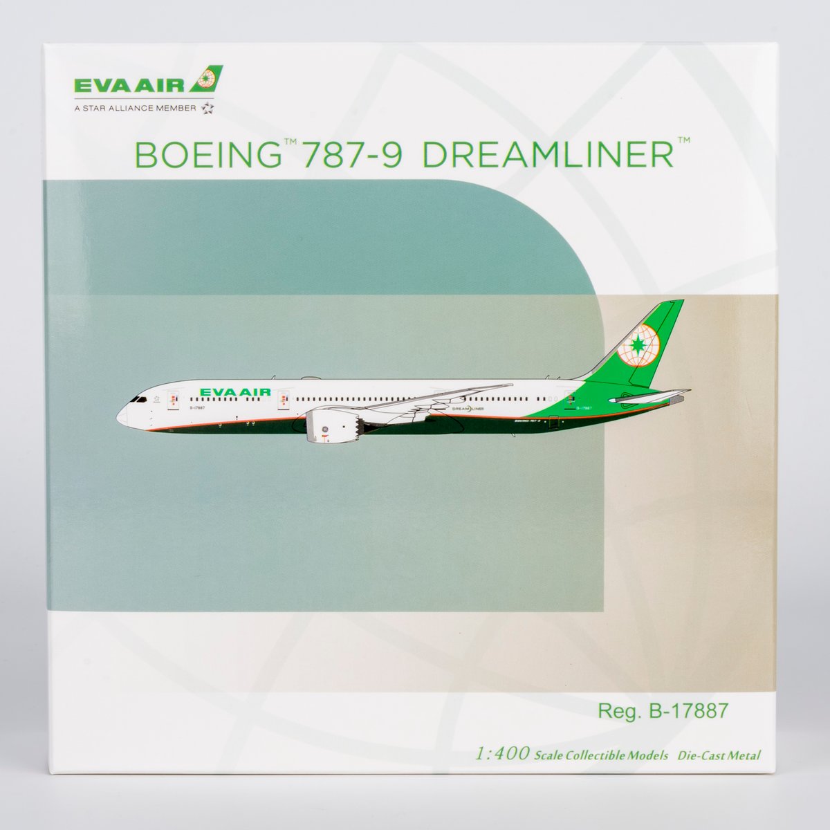 お取り寄せ商品】1/400 787-9 エバー航空「新タイトル仕様」 B