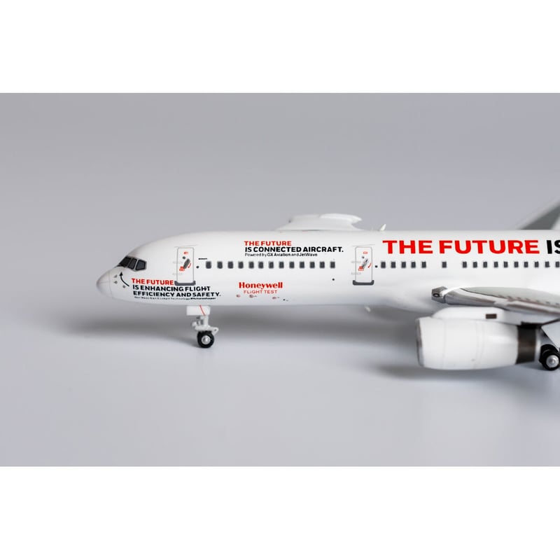1/400 757-200 ハネウェル試験機 (テストエンジン付き) N757HW | ひ