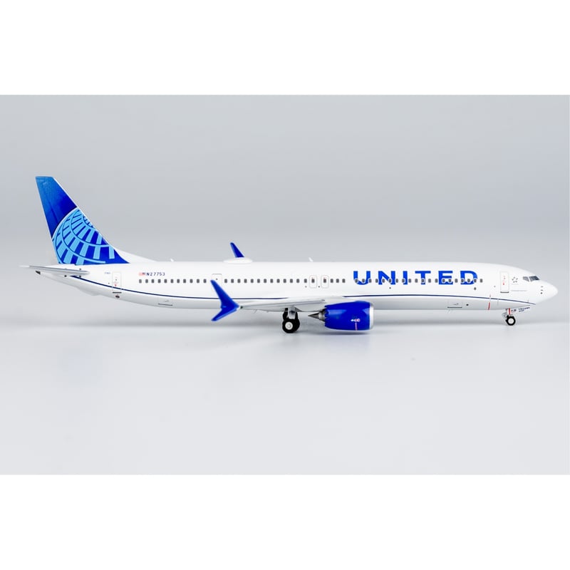 お取り寄せ商品】1/400 737 MAX 10 ユナイテッド航空 N27753