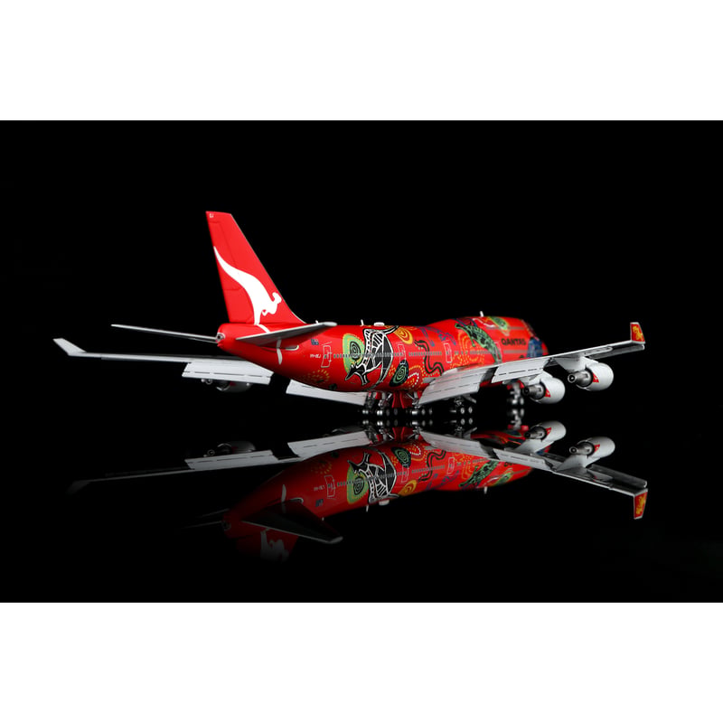 お取り寄せ商品】1/400 747-400 カンタス航空「Wunala Dreaming