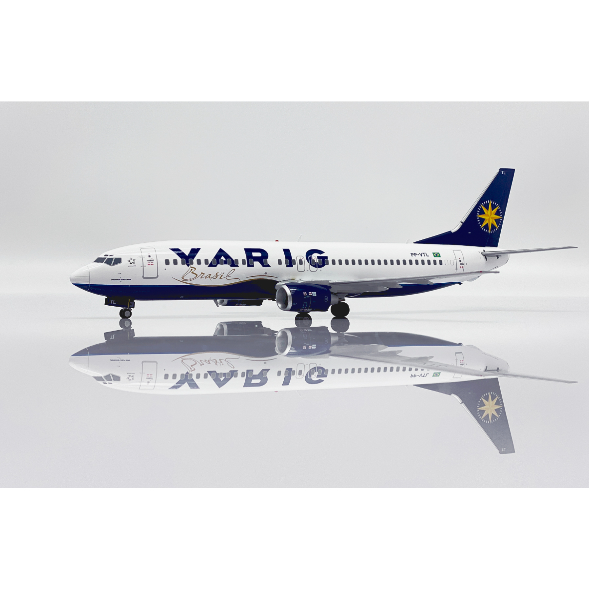 お取り寄せ商品】1/200 737-400 ヴァリグ・ブラジル航空 PP-VTL