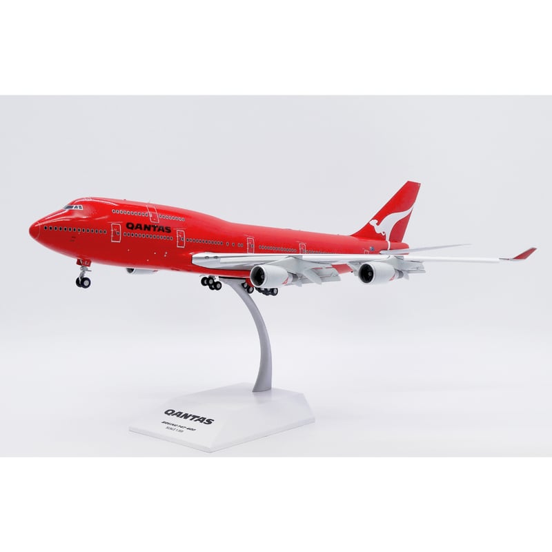 お取り寄せ商品】1/200 747-400 カンタス航空 「All Red」 VH-