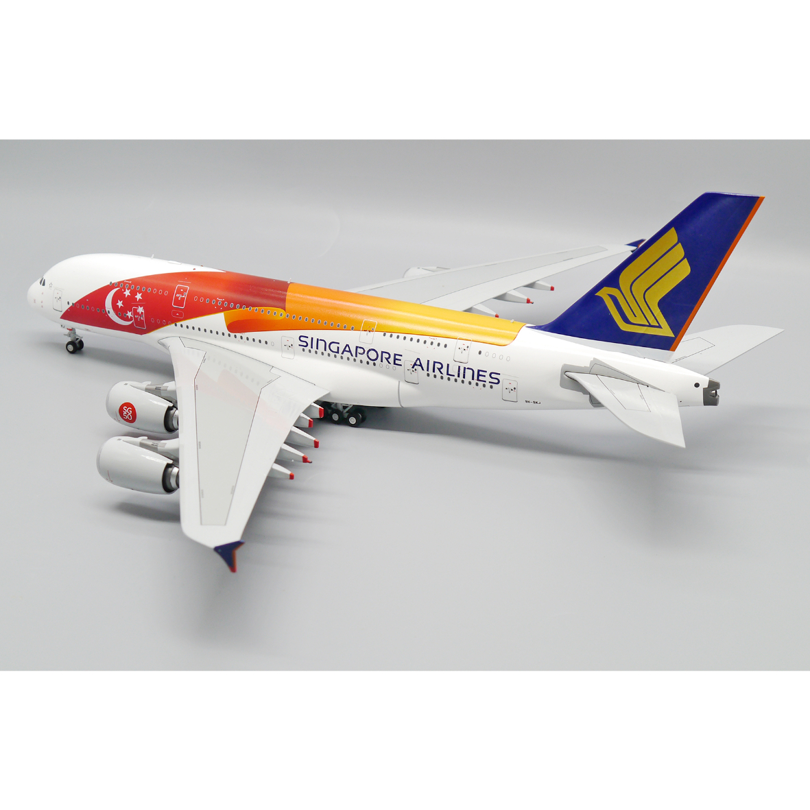 1/200 A380 シンガポール航空「建国50周年塗装機」 9V-S