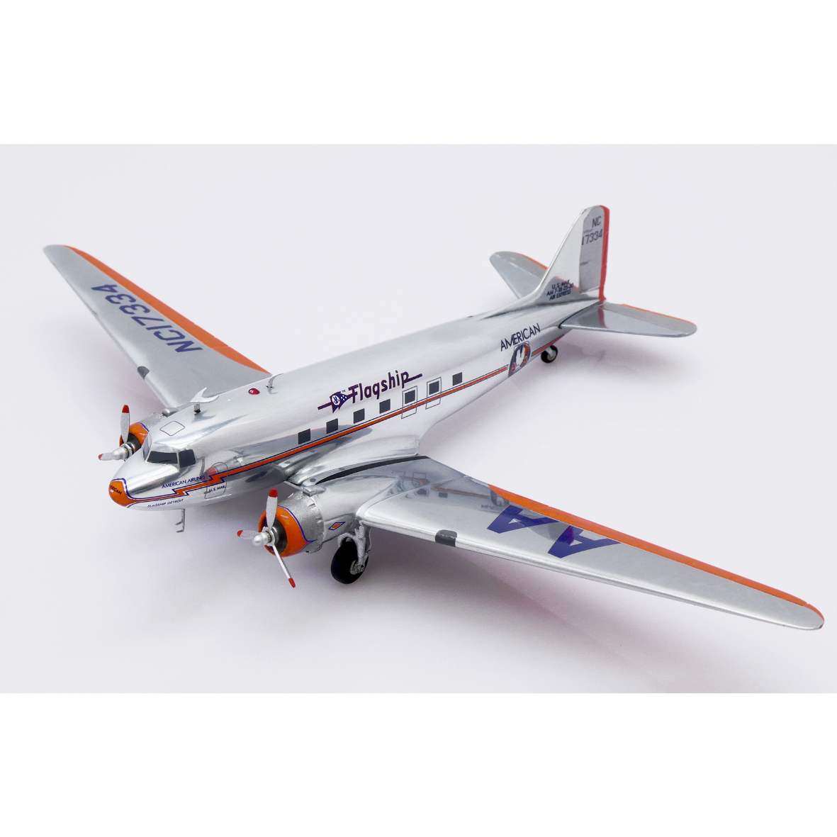 お取り寄せ商品】1/200 DC-3 アメリカン航空「Flagship Detroit」