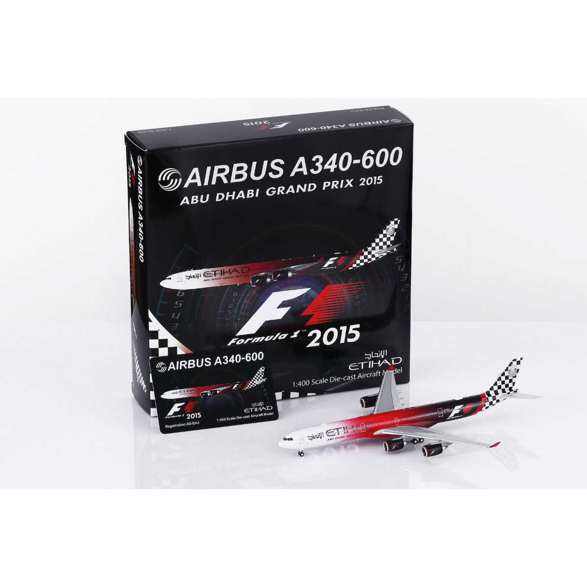 お取り寄せ商品】1/400 A340-642 エティハド航空「Formula 1 アブダ