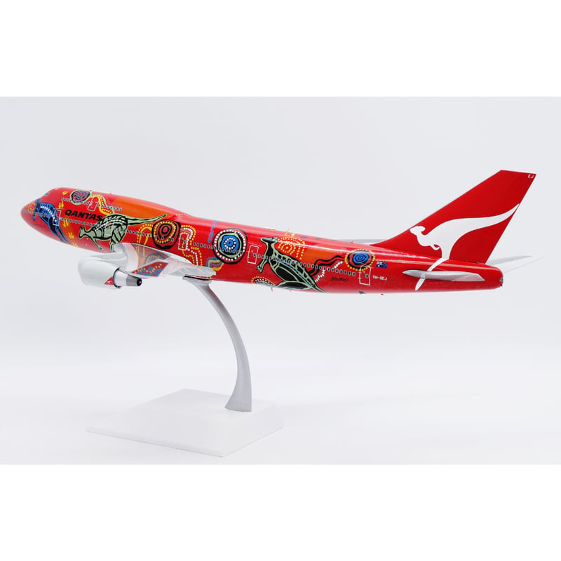 (新品未使用) 激レア PlaneTags カンタス航空 B747 VH-OJN お取り寄せ商品】1/200 747-400 カンタス航空「Wunala