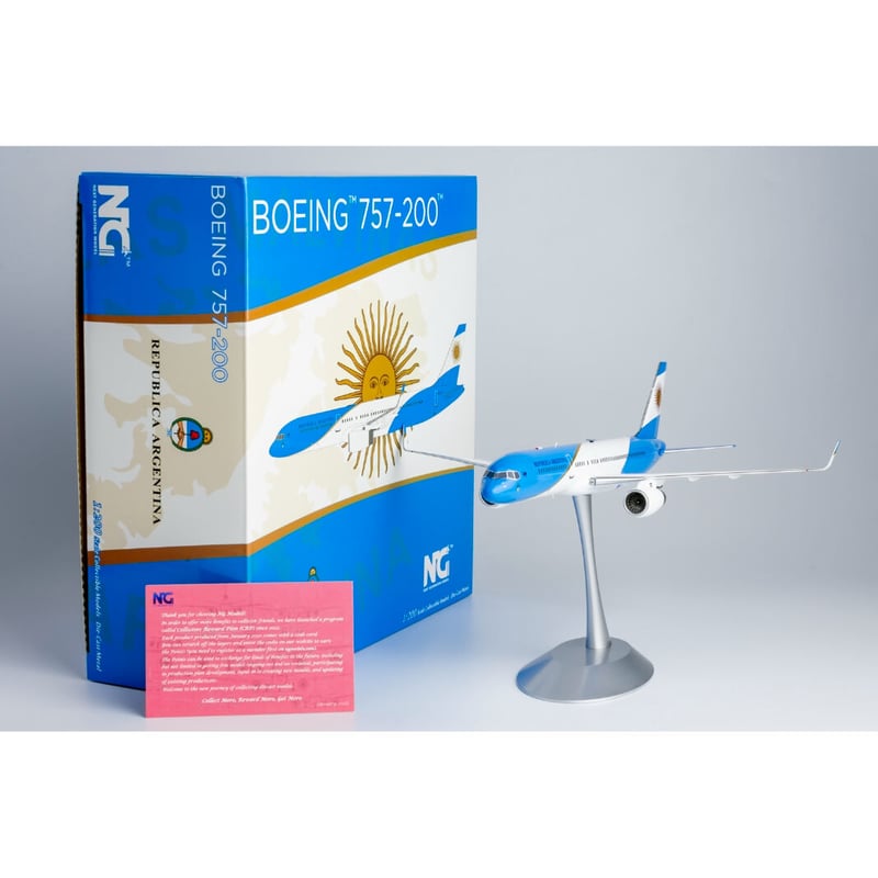 お取り寄せ商品】1/200 757-200 アルゼンチン政府専用機 ARG-01