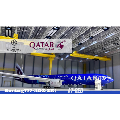 1/400 777-300ER カタール航空「UEFAチャンピオンズリーグ特別塗装機」