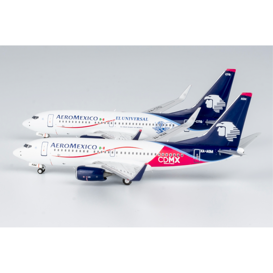 お取り寄せ商品】1/400 737-700/w アエロメヒコ航空「1916-2016
