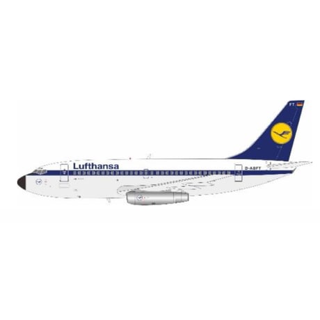 ルフトハンザ旅客機 B-737-200ポリッシュ仕上 ボーイング 737-200 ルフトハンザ航空 (プラモデル) - ホビー