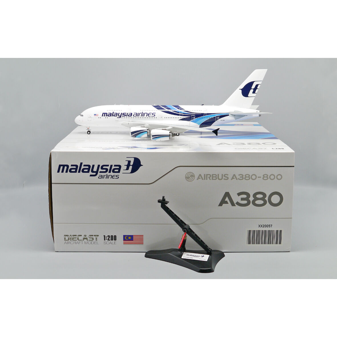 お取り寄せ商品】1/200 A380 マレーシア航空 9M-MNB