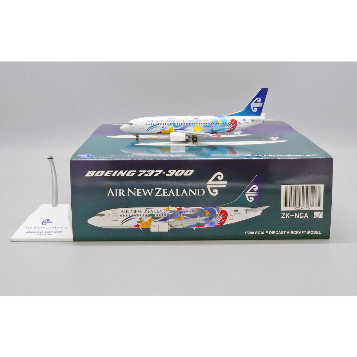 お取り寄せ商品】1/200 737-300 ニュージーランド航空