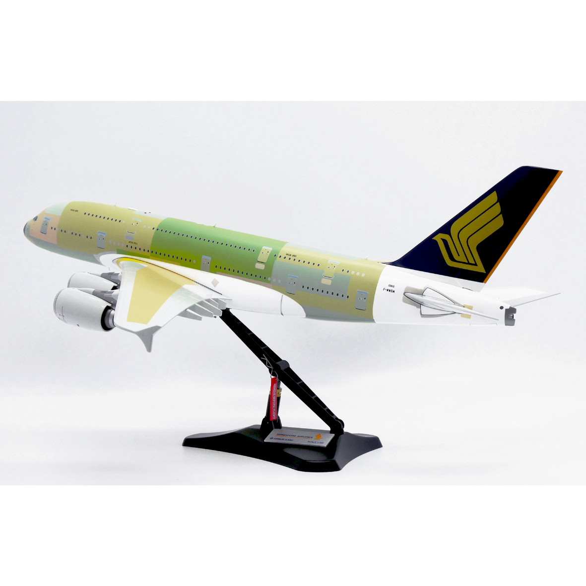 シンガポール航空 A380 F-WWSM 1/200 お取り寄せ商品】1/200 A380 シンガポール航空「エアバス社下地塗装」