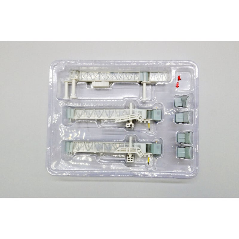 1/200 空港ジオラマ ボーディング ブリッジ B747 (透明) | ひこーきちゃん