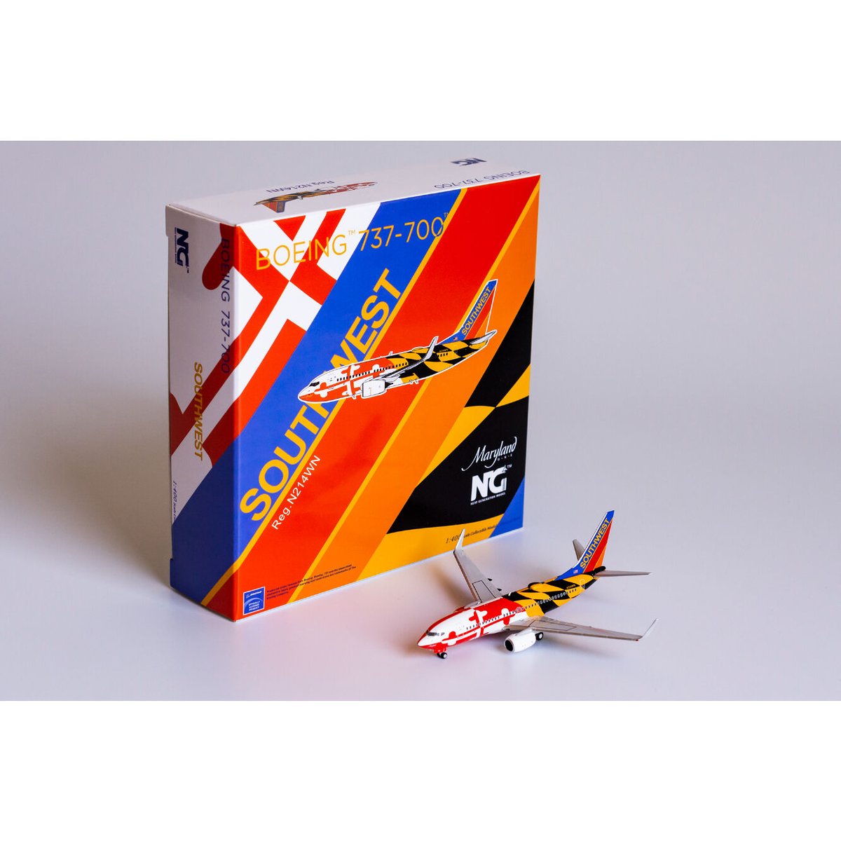 お取り寄せ商品】1/400 737-700 サウスウエスト航空メリーランド