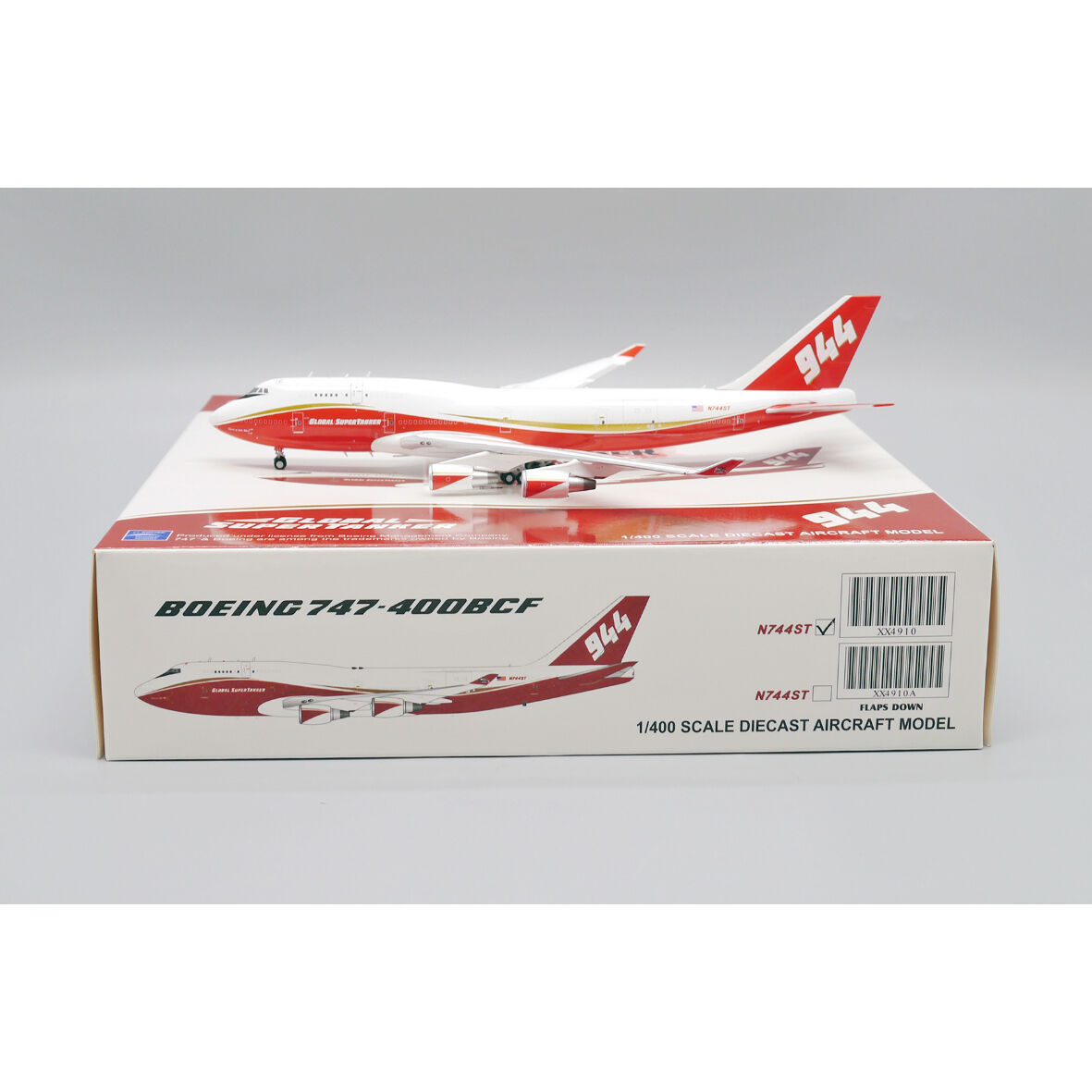 お取り寄せ商品】1/400 747-400(BCF) ジャンボジェット空中消火機