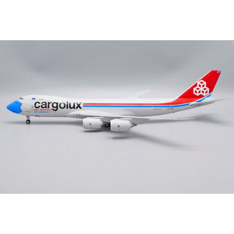 中古】 【新品】1/500 カーゴルクス B747-8F LX-VCB ヘルパ製【送料