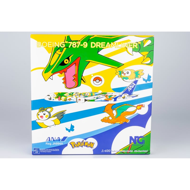 非売品・新商品情報】1/400 787-9 ANA「ピカチュウジェット NH」 JA89