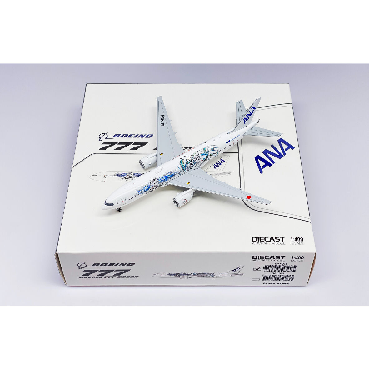 非売品・新商品情報】1/400 777-200ER ANA「鬼滅の刃 じぇっと ‐参‐」 J