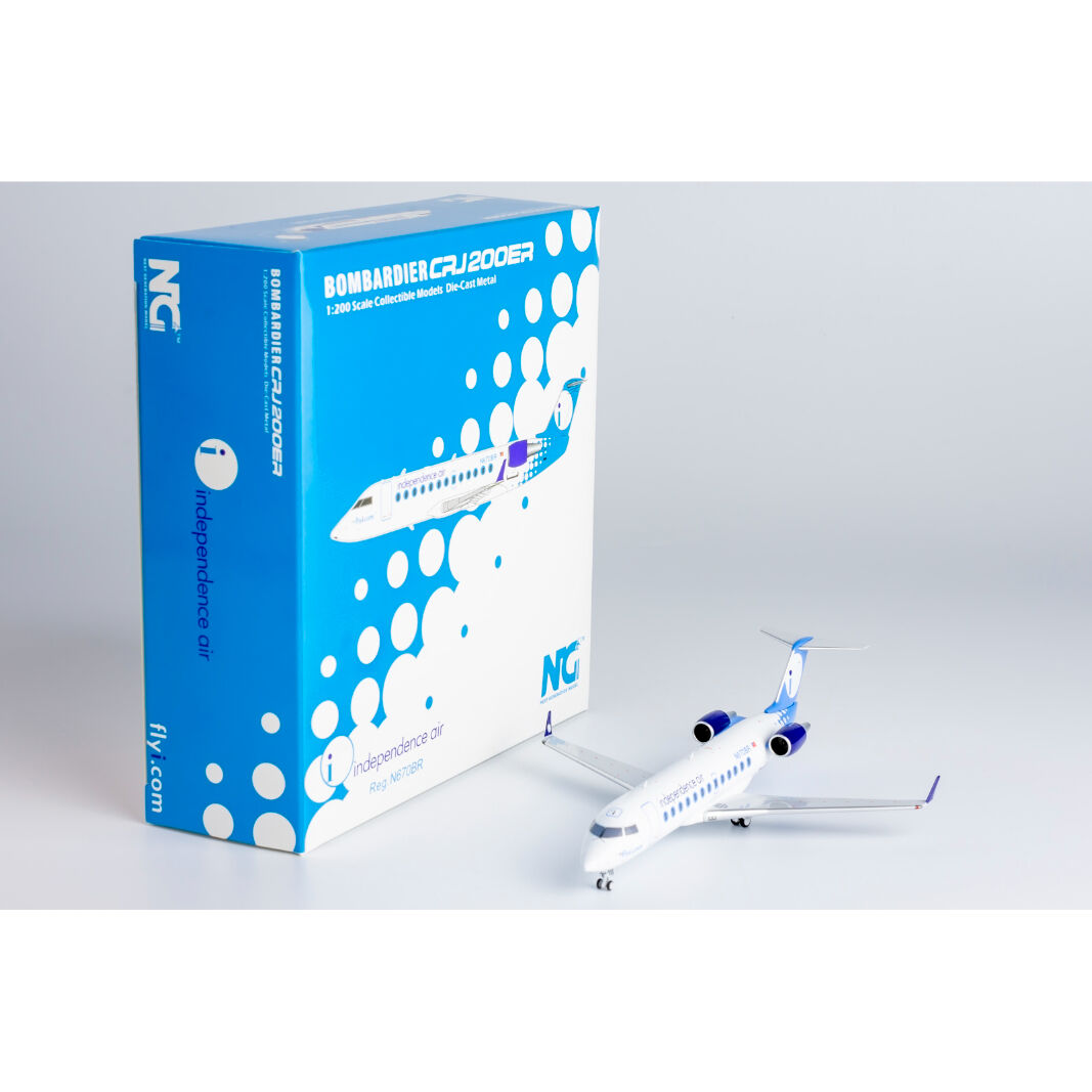 お取り寄せ商品】1/200 CRJ-200ER インディペンデンス・エア N670