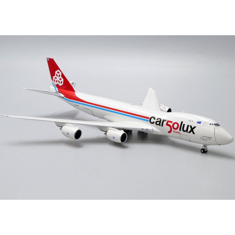 1/400 B747-8F カーゴルクス 「創業50周年」 LX-VCC （貨物ドア開閉