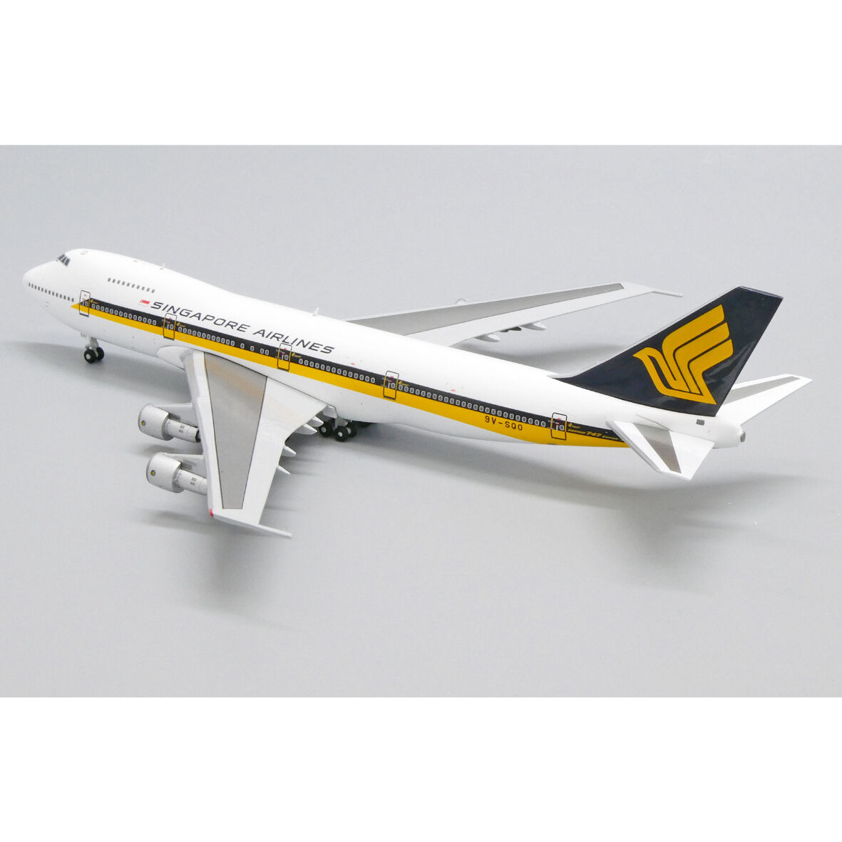 JC Wings 1:200 シンガポール航空 B747-200 9V-SQO 訳あり】【特売セール商品】1/400 747-200 シンガポール航空