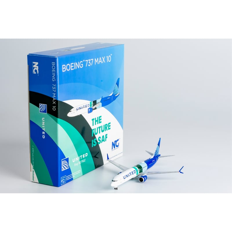 お取り寄せ商品】1/400 737 MAX 10 ユナイテッド航空「without