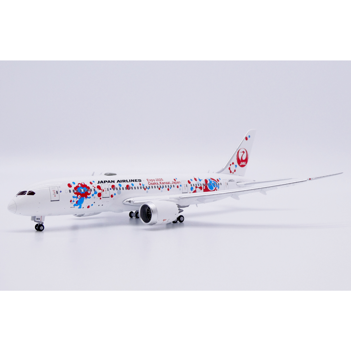 非売品・新商品情報】1/400 787-8 JAL「ミャクミャクJET 2号機
