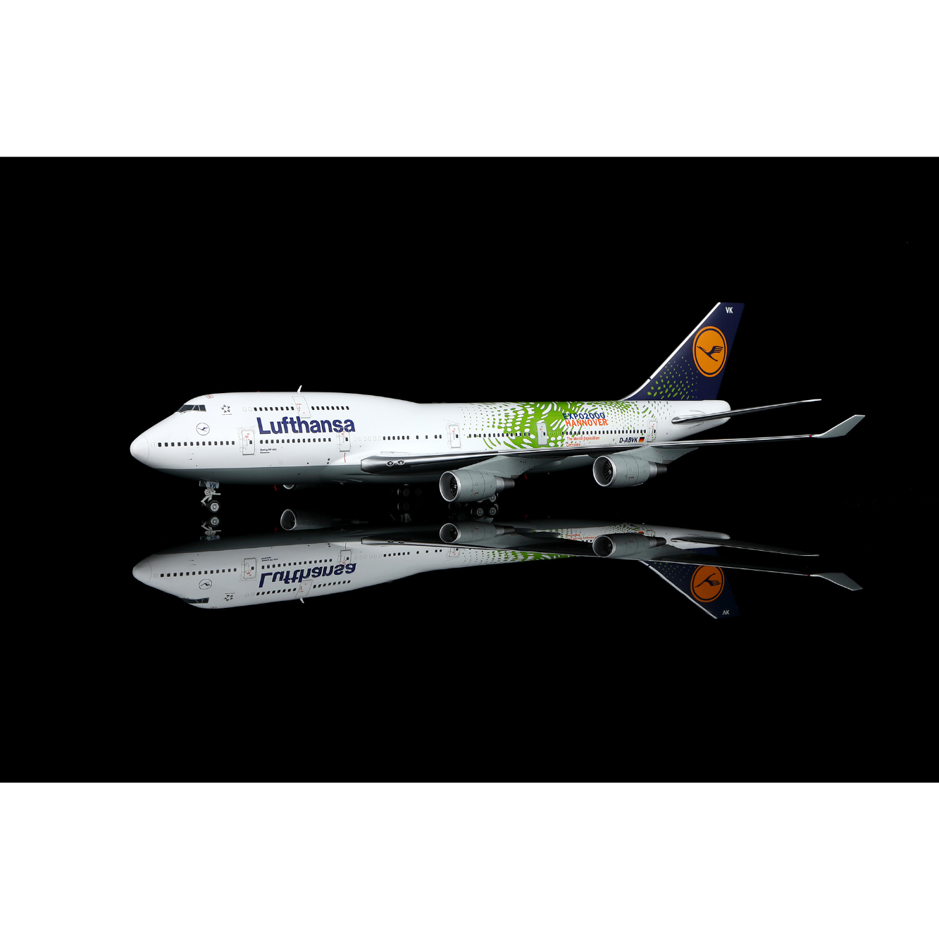 SQ Wings 1/200 747-400 ルフトハンザ航空「Hannover EXPO