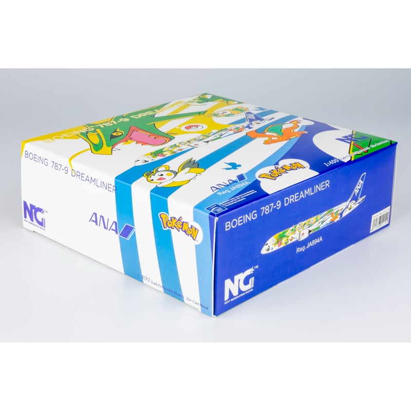 ◆希少◆ANA商事 ピカチュウ＆ピチュウ クリスタルガラス ペーパーウェイト 非売品・新商品情報】1/400 787-9 ANA「ピカチュウジェット NH