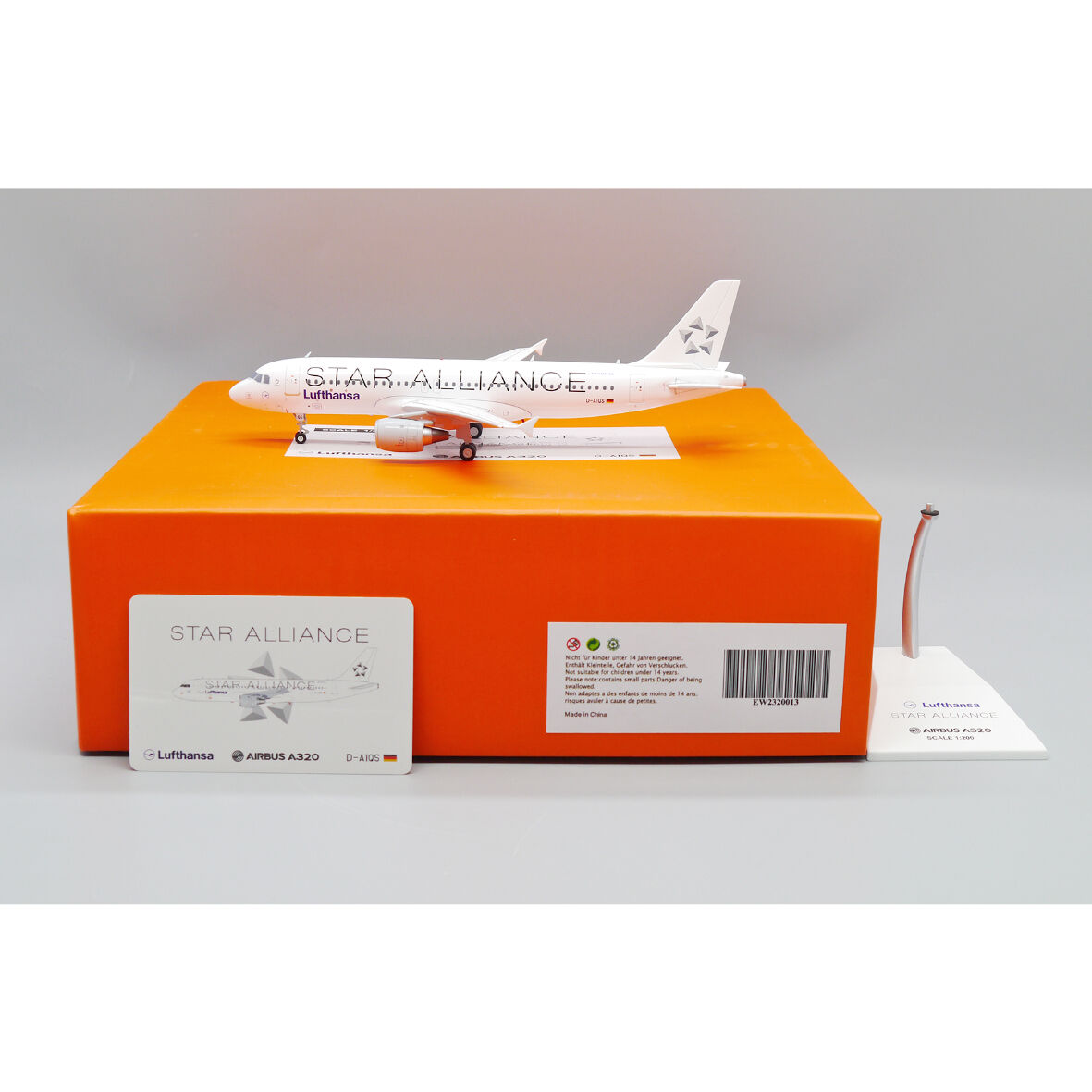 【お取り寄せ商品】1/200 A320 ルフトハンザ航空[特別塗装スター 