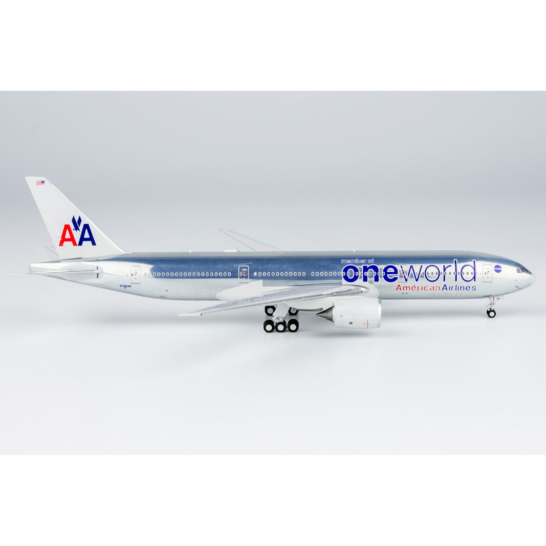 お取り寄せ商品】1/400 777-200ER アメリカン航空「ワンワールド塗装機