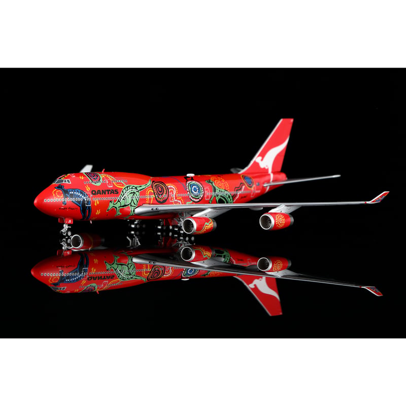 お取り寄せ商品】1/400 747-400 カンタス航空「Wunala Dreaming