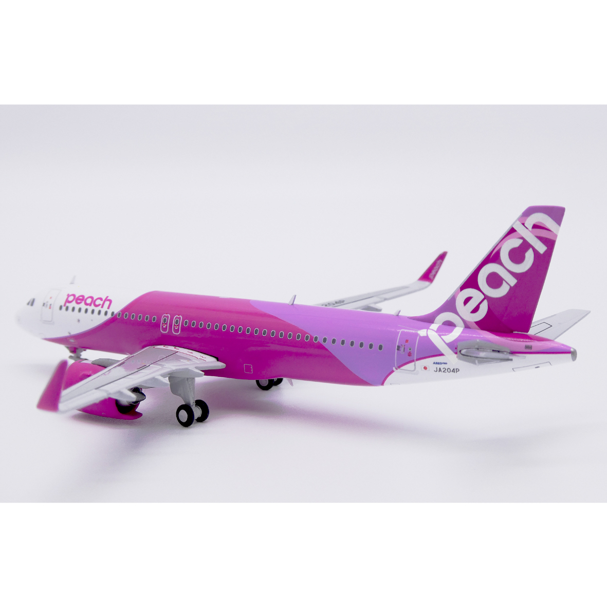 ピーチ A320neo 1/400(New Aircraft Types in Peach 樂桃航空 ピーチ A320neo 1/400(New Aircraft Types in Peach 樂桃航空