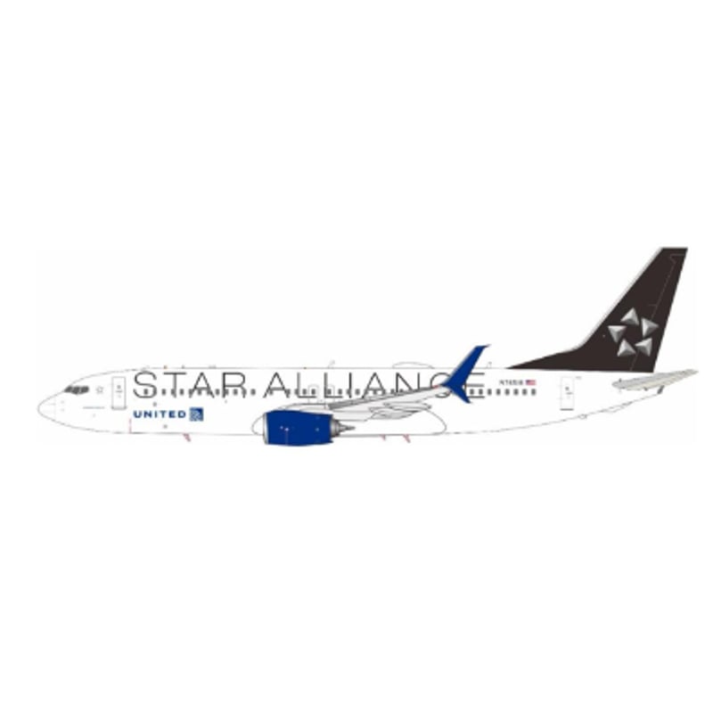 お取り寄せ商品】1/200 737-824 (WL) ユナイテッド航空「スター お取り寄せ商品】1/200 737-824 (WL) ユナイテッド航空「スター