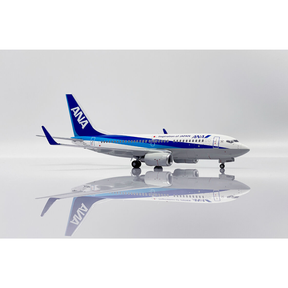 非売品・新商品情報】1/200 737-700 ANA JA02AN （機体キーホル