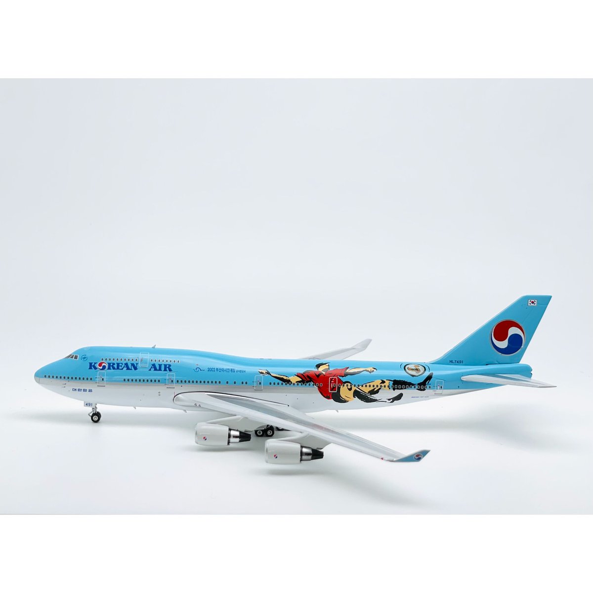 【大韓航空】1/400航空機ダイキャストモデル B747-8 新塗装 大韓航空】1/400航空機ダイキャストモデル B747-8 新塗装