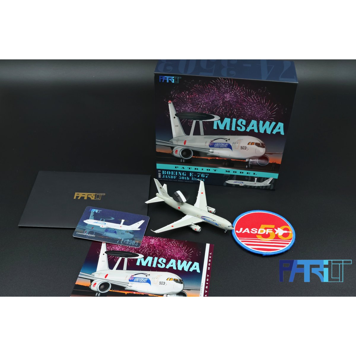 1/400 E-767 航空自衛隊「三沢基地 航空自衛隊50周年記念塗装機」 74-35