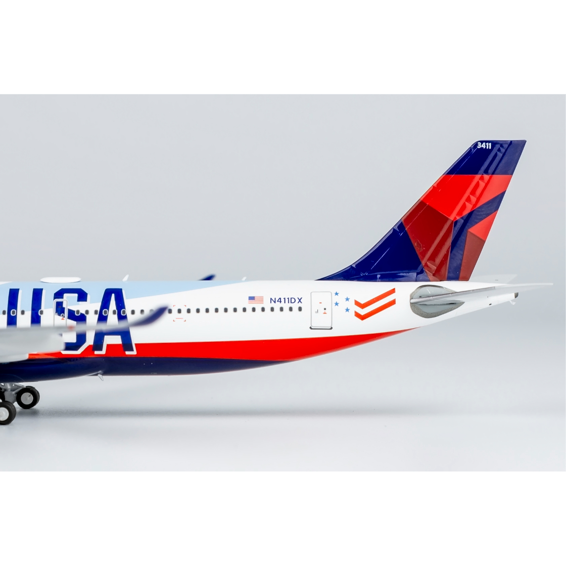 デルタ航空 TEAM USA 特別塗装機 A330-900 1/400 original