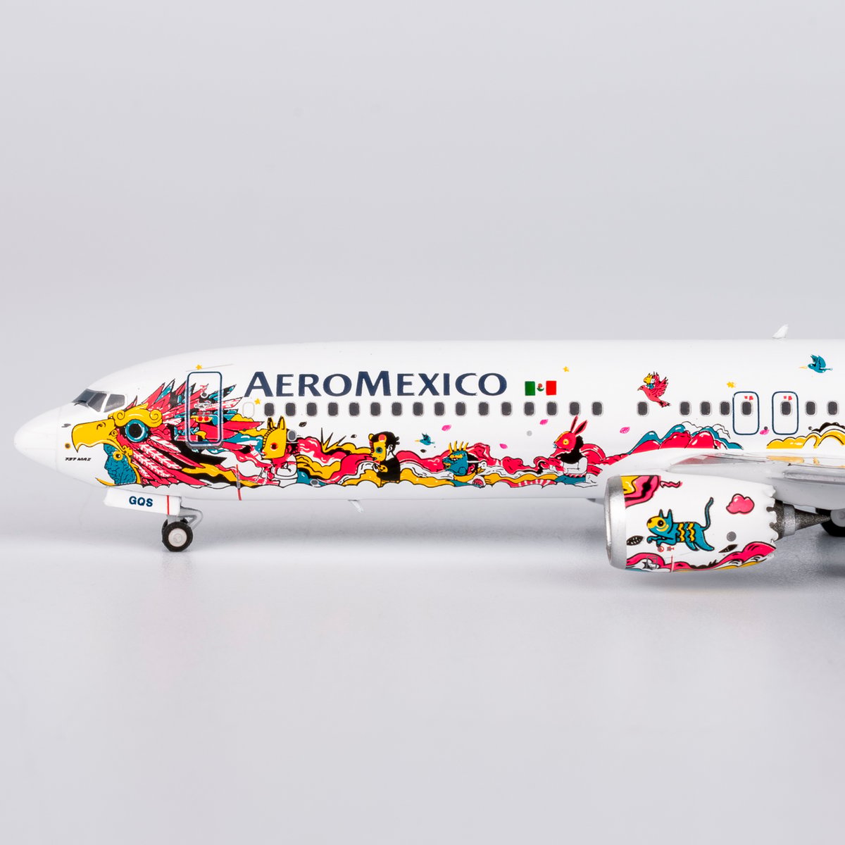 1/400 737 MAX9 アエロメヒコ航空「Kukulcán」 XA-GQS 1/400 737 MAX 9 アエロメヒコ航空「Mexico City Kukul