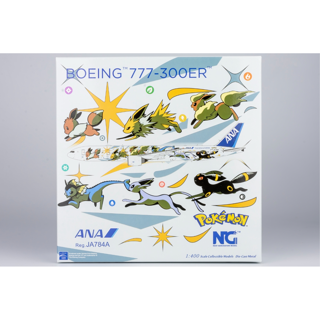 非売品・新商品情報】1/400 777-300ER ANA「イーブイジェットNH