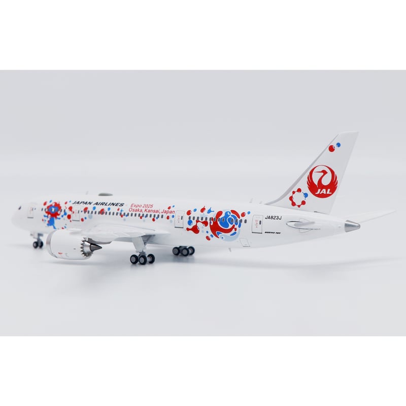 非売品・新商品情報】1/400 787-8 JAL「ミャクミャクJET 2号機」 JA82