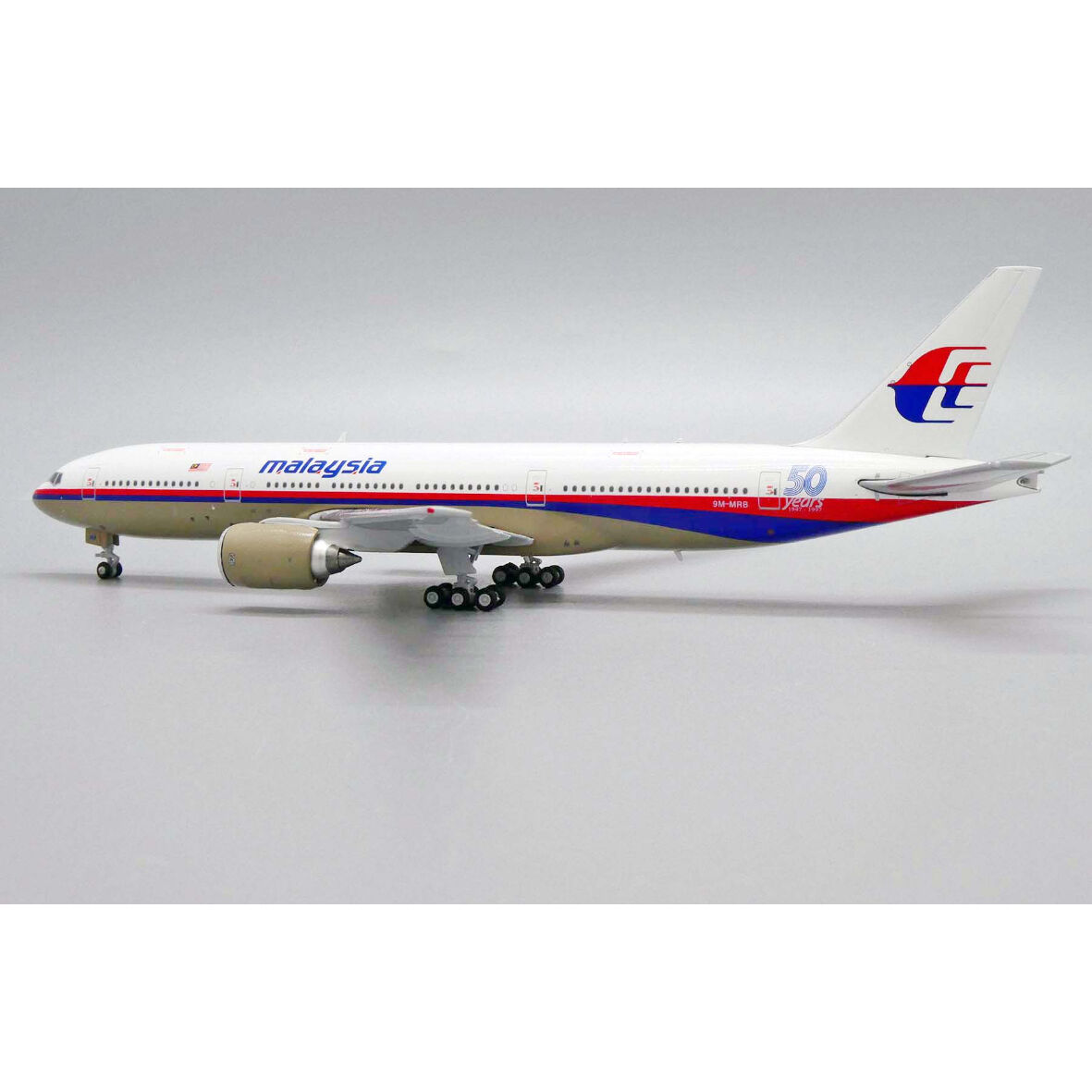 旅客機Hogan　1/200 マレーシア航空　B777-200　9M-MRD