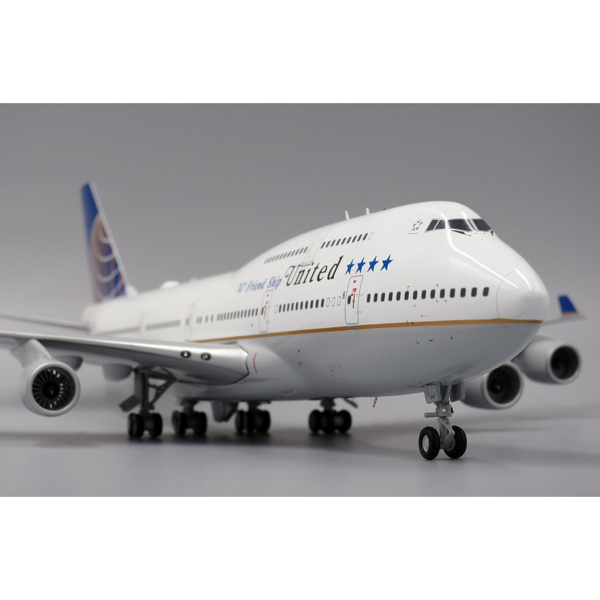 1/200 747-400 ユナイテッド航空 特別塗装 「747フレンドシップ／引退