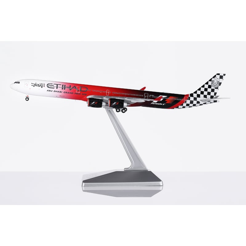 希少 1/400 エティハド航空 A340-500 F1特別塗装機 ダイキャスト お取り寄せ商品】1/400 A340-642 エティハド航空「Formula 1 アブダ