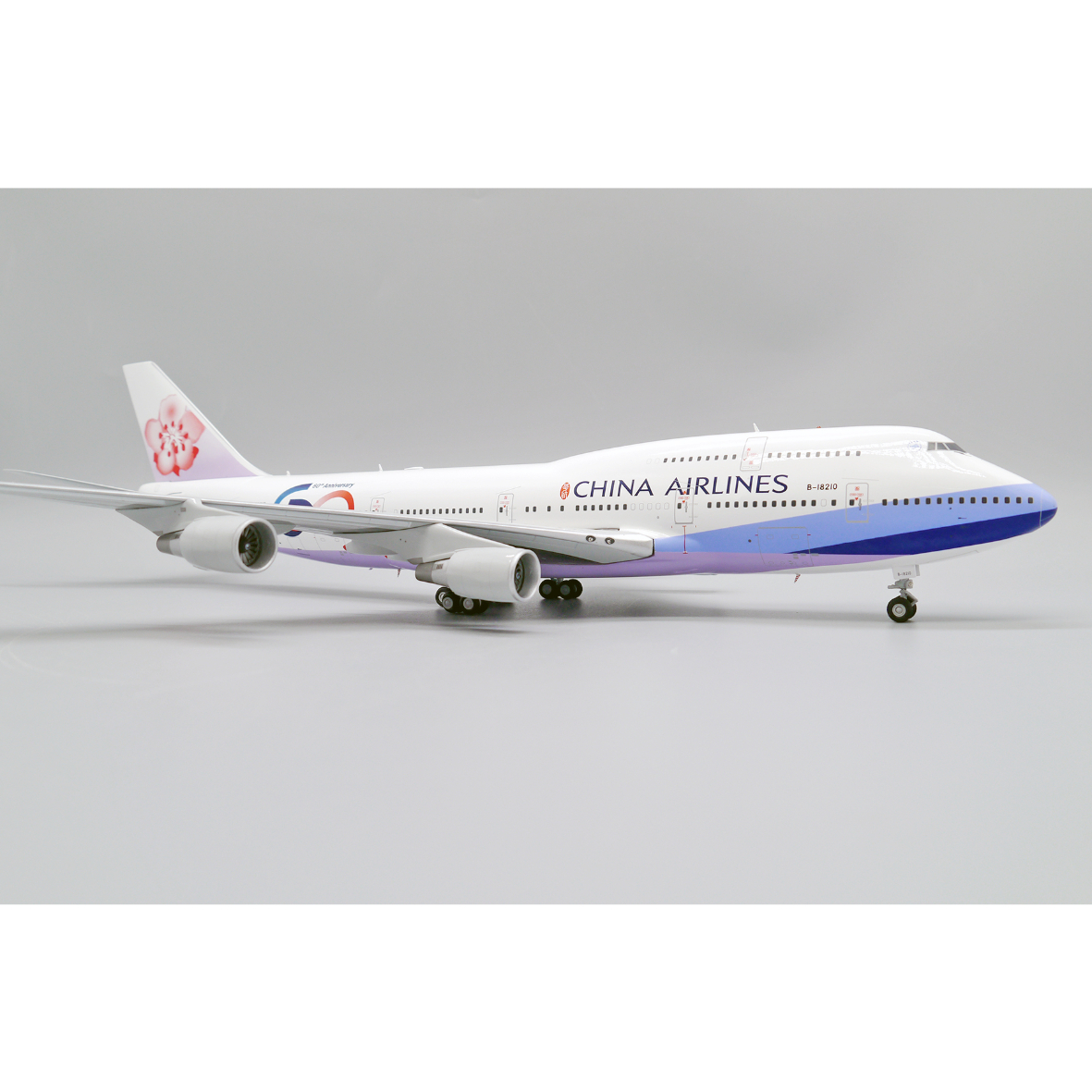 1/200 747-400 チャイナエアライン「創立60周年特別塗装機」