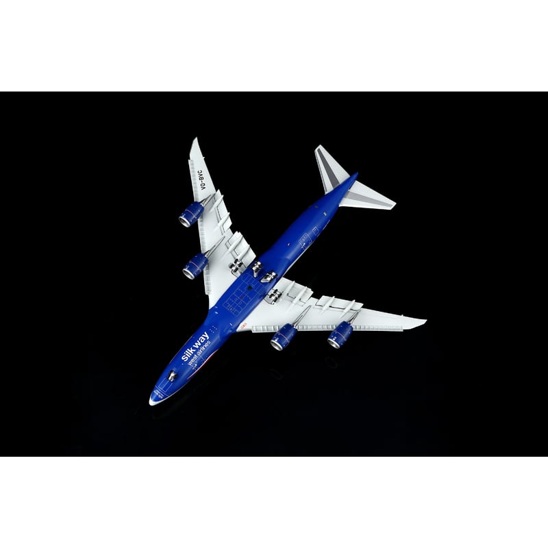 お取り寄せ商品】1/400 747-8F シルクウェイ・ウェスト・エアラインズ
